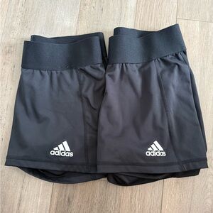Adidas Women's Black Athletic Shorts 4”